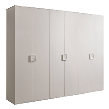 Шкаф 6 дверей (без зеркал) для платья и белья ДШ2/6 Diora  