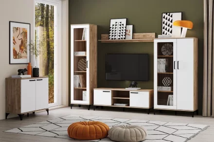 Стол журнальный Марсель НМ 013.81, крафт табачный 