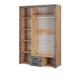 Шкаф 3х-створчатый Адель, ателье светлый