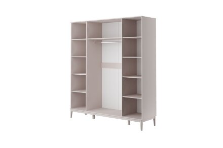 Шкаф 4-х дверный Фарго, Льняной 