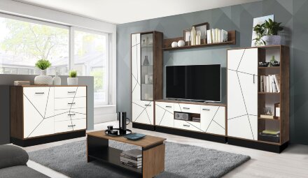 Тумба под ТВ 54.04 Гамма, белый 