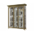 Витрина 3-х дверная Версаль, Орех 