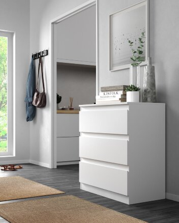 Комод Т-3 Stern (Штерн), белый 