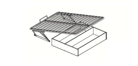 Кровать Модена МКР-1, анкор 