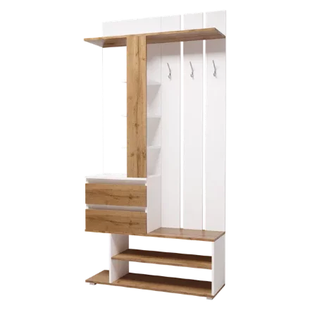 Прихожая Парус, белый/вотан 