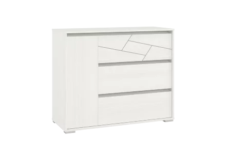 Комод с дверкой и тремя ящиками Аделина 