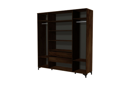 Шкаф 4-х дверный Брента, Оливковый 