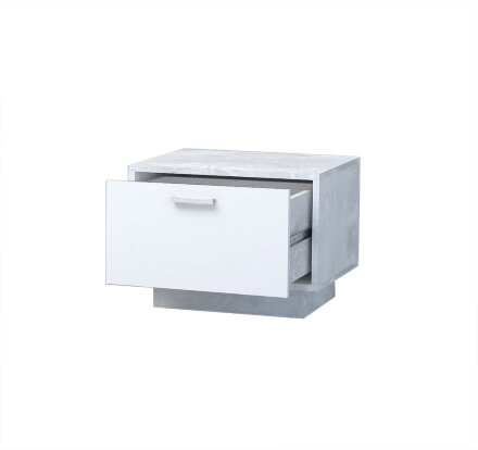 Тумба прикроватная на цоколе Т-5 ЭГО, бетон 