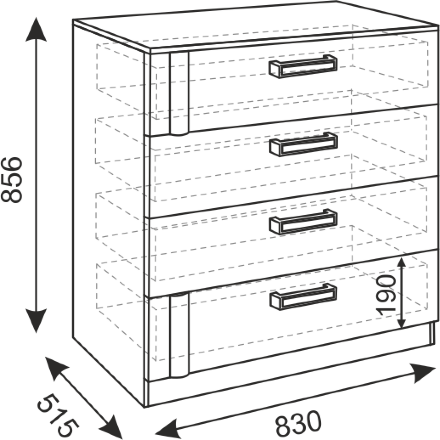 Комод Walker (Волкер) 