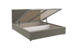 Кровать Версаль, серый (вариант 2) 